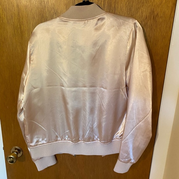 Rose Gold Bomber Jacket - Picture 2 of 3